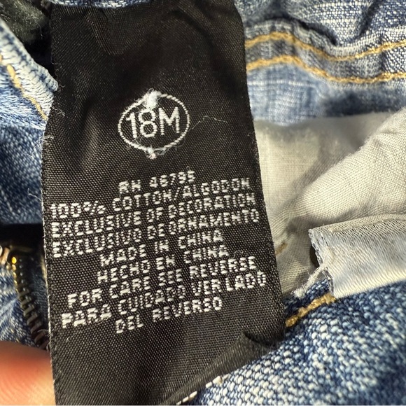 Y2K Rocawear Boys Denim  Baggy Streetwear Jeans Size 18M - Picture 7 of 10